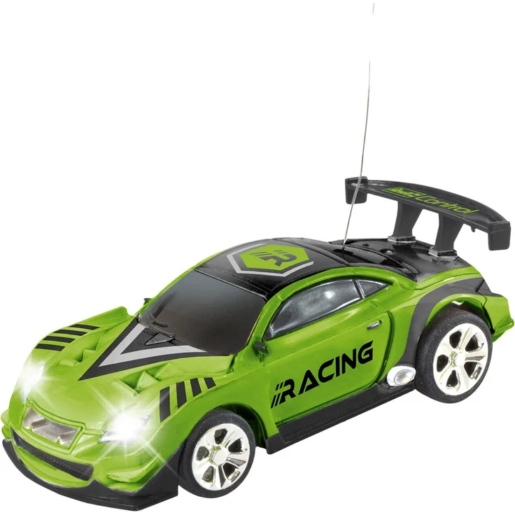 Revell Control 23560 Mini RC Racing-Car aus der Dose mit 40MHz-Fernsteuerung inkl. Ladefunktion, LED-Licht, kurze Ladezeit, lange Fahrzeit kleines ferngesteuertes Auto, Sportwagen – Bild 4