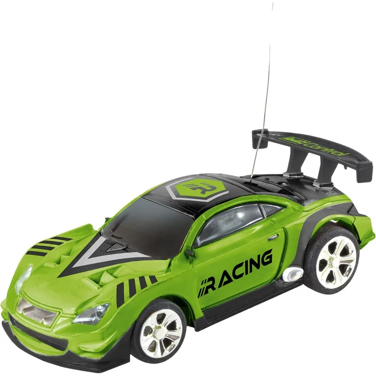 Revell Control 23560 Mini RC Racing-Car aus der Dose mit 40MHz-Fernsteuerung inkl. Ladefunktion, LED-Licht, kurze Ladezeit, lange Fahrzeit kleines ferngesteuertes Auto, Sportwagen – Bild 3