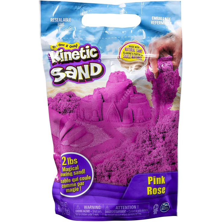 Kinetic Sand 6047185 - 907 g Beutel pink – Bild 1