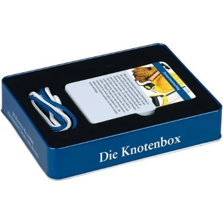 Moses 4006 Die Knotenbox | 50 Knoten-Klassiker für Freizeit, Sport und Alltag | Inkl. 2 Schnüren zum Üben – Bild 3