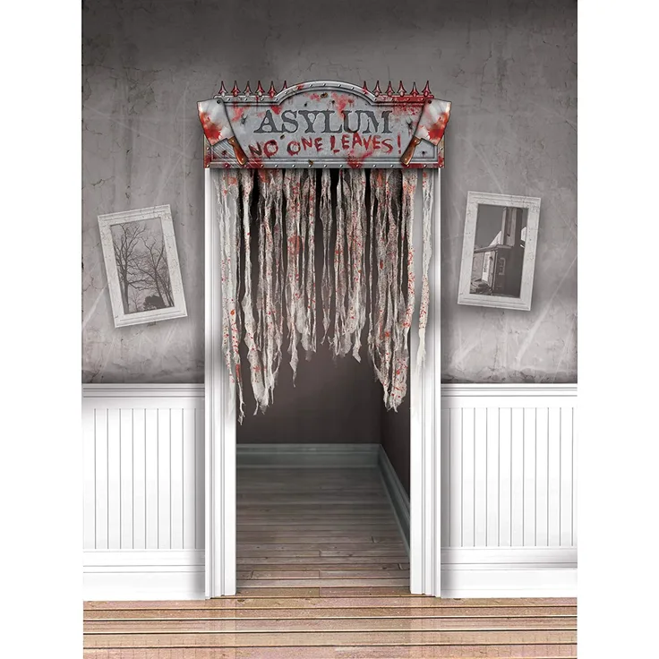 Amscan türvorhang Sinister Surgery 141,5 x 98 cm grau