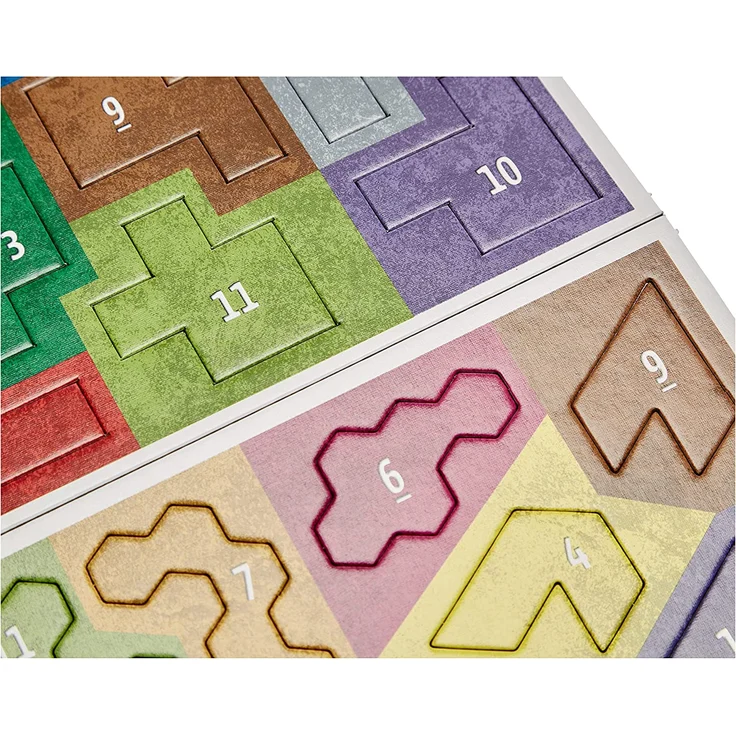 Kosmos 694203 - Ubongo Solo, 1 Spieler - 45 Legeteile - 546 Level, Knobelspaß und Legespiel, Brettspiel ab 8 Jahre – Bild 7