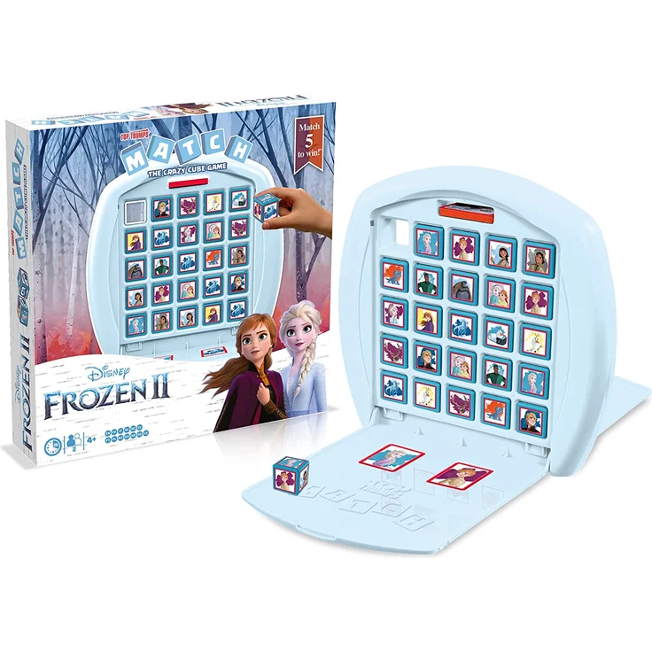 Winning Moves 36597 Elsa und Anna MATCH - Frozen 2, Würfelspiel – Bild 6