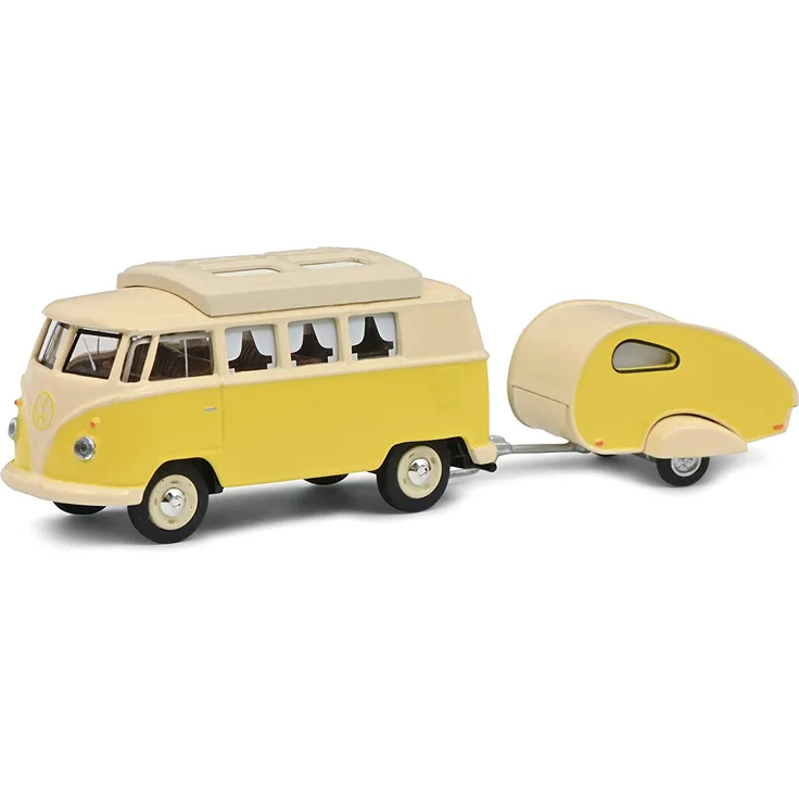 Schuco 452026700 VW T1 Camper mit Wohnanh. 1:64
