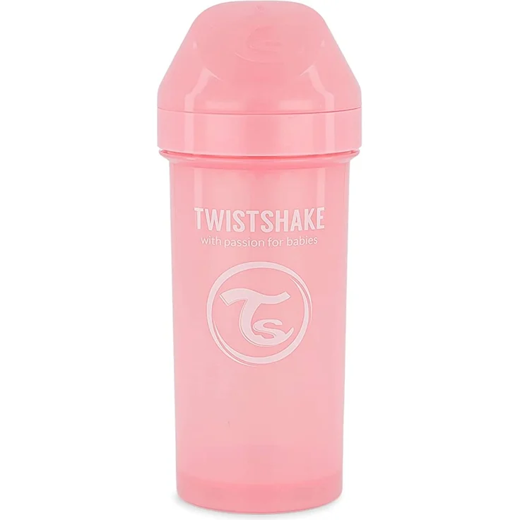 Vital Innovations 78279 Trinkbecher Twistshake Kid Cup, 360 ml, rosa – Bild 2