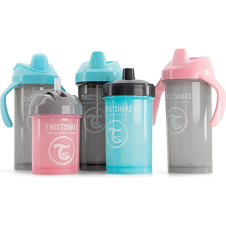 Vital Innovations 78279 Trinkbecher Twistshake Kid Cup, 360 ml, rosa – Bild 6