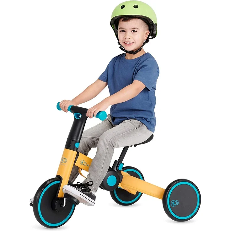 KinderKraft KINDERKRAFT 3-WHEEL BIKE 4TRIKE PRIMROSE YELLOW – Bild 8