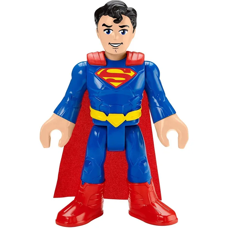 Fisher-Price Imaginext GPT43 - DC Super Freunde Superman XL, extragroße Figur mit Stoffumhang, Spielzeug für Kinder von 3 bis 8 Jahren