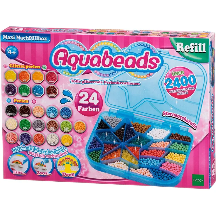 Aquabeads Maxi Nachfüllbox 2. 400 Stück