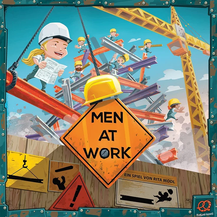 Men at Work, Familienspiel, Geschicklichkeitsspiel, Deutsch – Bild 2