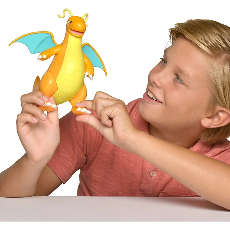 Wicked Cool Toys - Dragoran | Epic Battle Figur | Pokemon | bewegliche Deluxe Action Figur – Bild 3