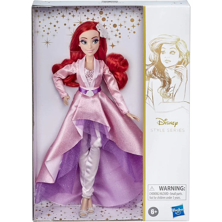 Disney Prinzessinnen - Disney Prinzessin Puppe Ariel Style Serie 2 - 30 cm – Bild 3