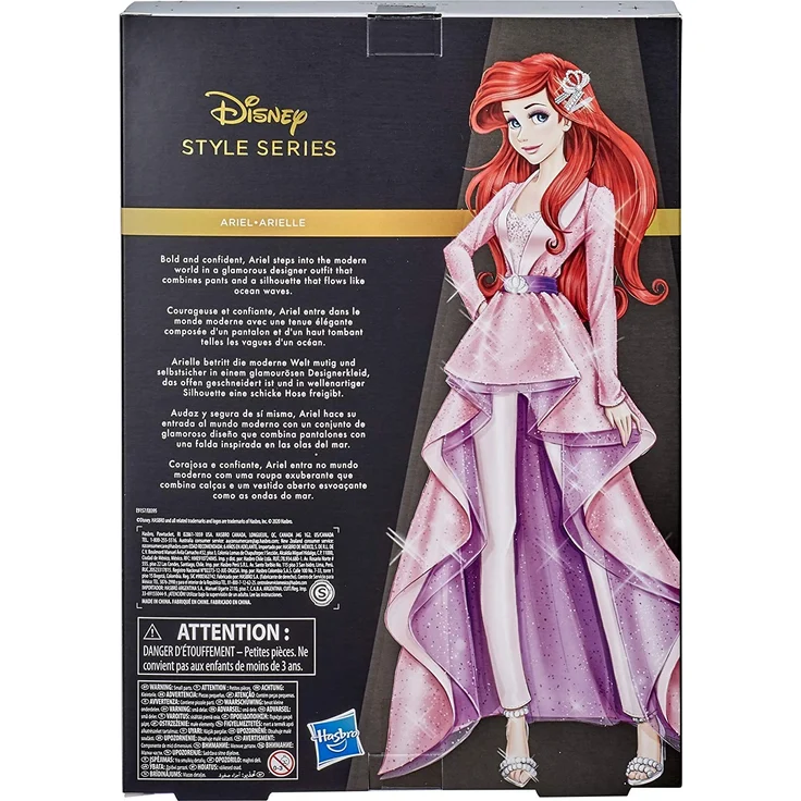 Disney Prinzessinnen - Disney Prinzessin Puppe Ariel Style Serie 2 - 30 cm – Bild 4