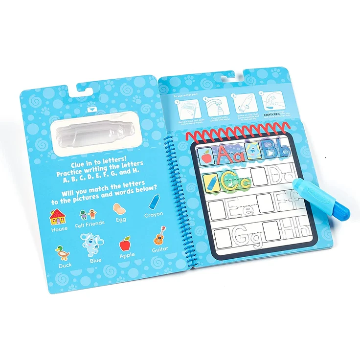 Melissa & Doug 33000 Blue's Clues & You Water Wow-Alphabet, Mehrfarbig – Bild 8