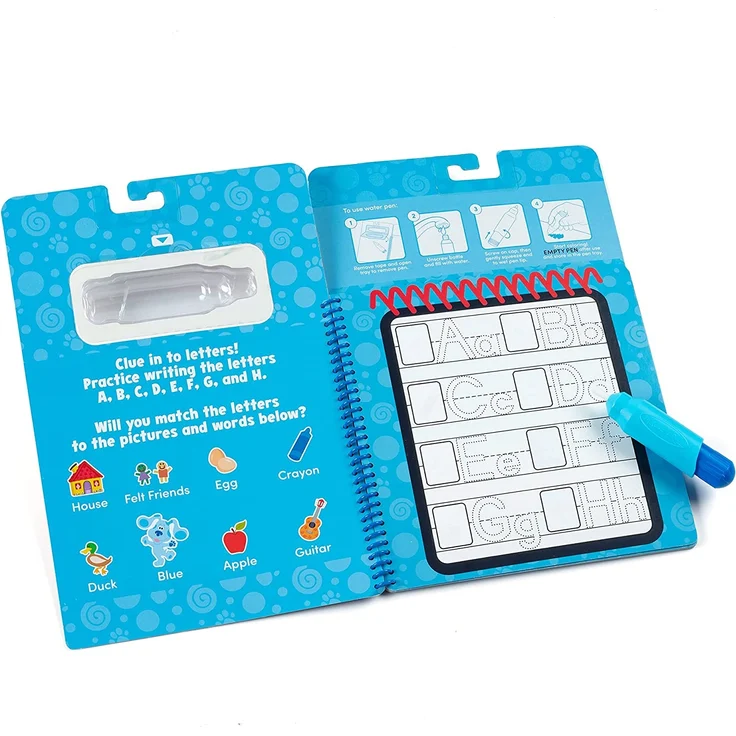 Melissa & Doug 33000 Blue's Clues & You Water Wow-Alphabet, Mehrfarbig – Bild 4