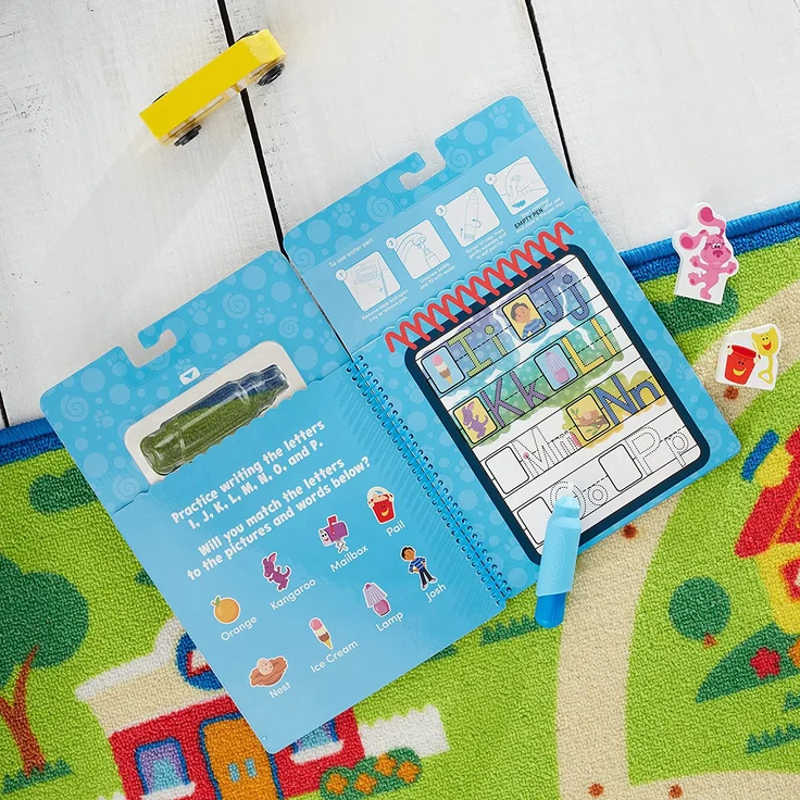 Melissa & Doug 33000 Blue's Clues & You Water Wow-Alphabet, Mehrfarbig – Bild 5