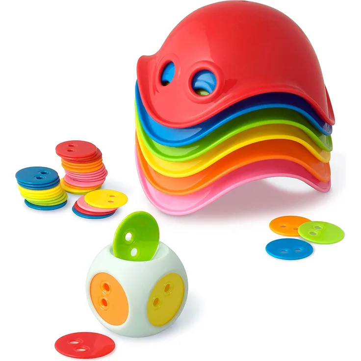 MOLUK 43015 Bilibo Game Box Spielset mit Würfel
