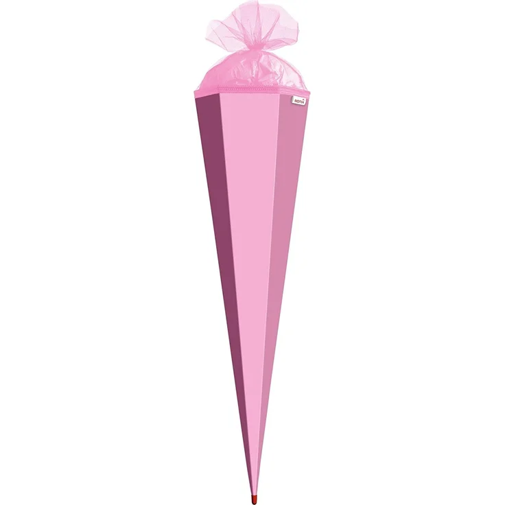 Roth Schultüte - 85cm Eckig Rosa – Bild 1