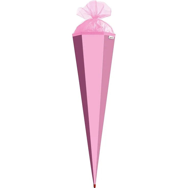 Roth Schultüte - 85cm Eckig Rosa