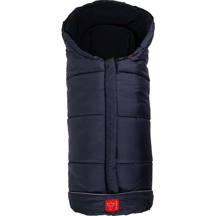 Kaiser Naturfelle 6570822 - Fußsack 'Iglu Thermo Fleece', Farbe: marine, universell einsetzbar