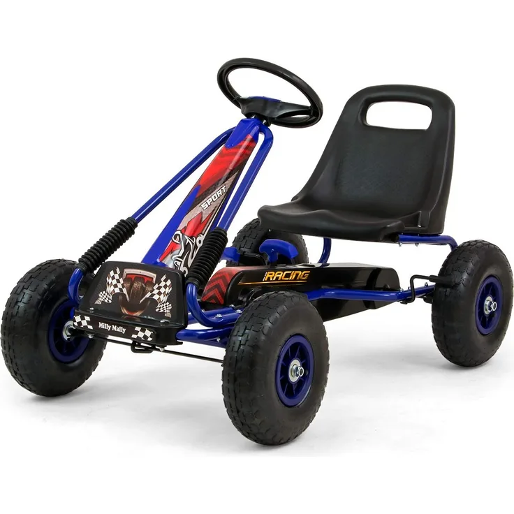 Milly Mally Thorjunior-Gokart 94 x 61 x 63 cm stahlblau