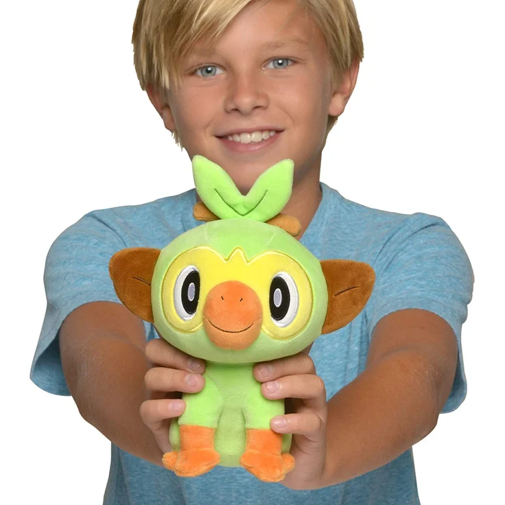 Pokemon 98056 Pokémon Plüsch, 20,3 cm, Grookey NoColour – Bild 3