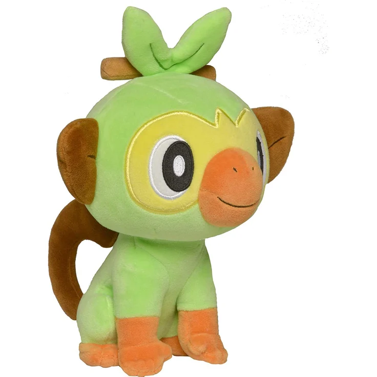 Pokemon 98056 Pokémon Plüsch, 20,3 cm, Grookey NoColour – Bild 2