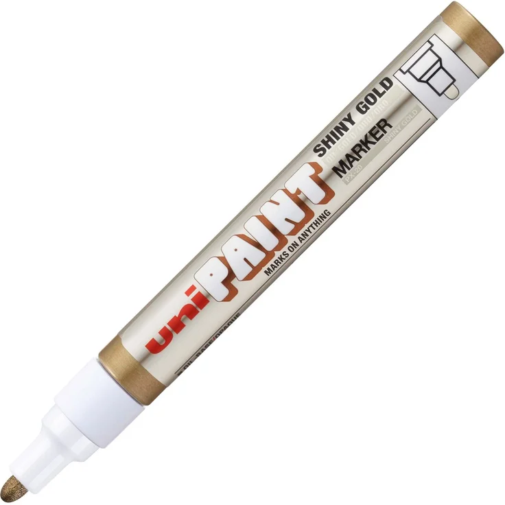 Lackmarker UNI PAINT PX-20 Shiny gold – Bild 2