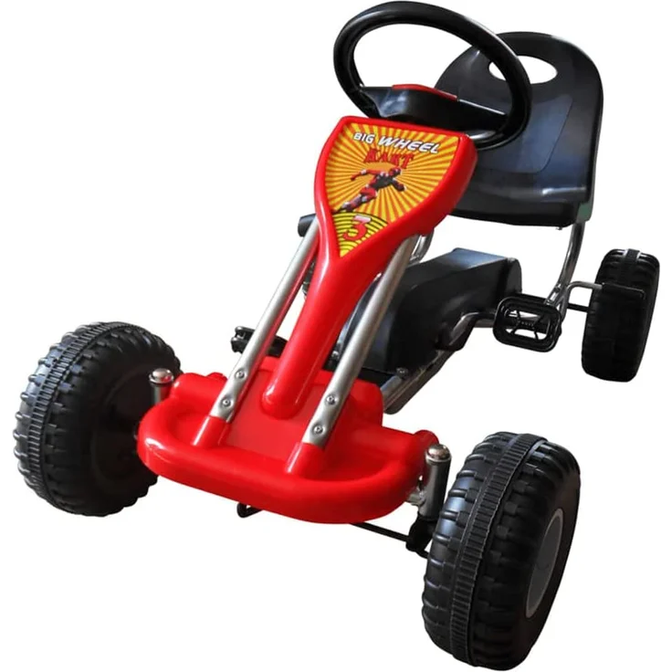 vidaXL Pedal Go-Kart Rot – Bild 1
