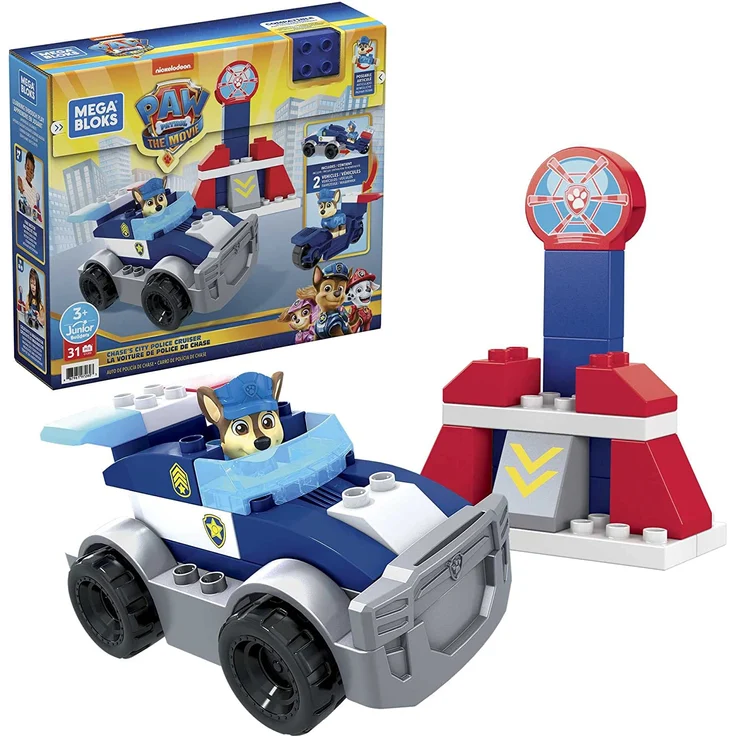 Mega Bloks Paw Patrol Polizei Mega Bloks Paw Patrol Polizei Spielset – Bild 1
