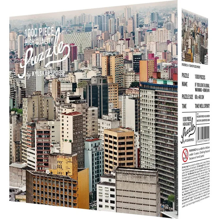 High Quality Puzzle "Sao Paulo by Jens Assur" (1000 Teile)