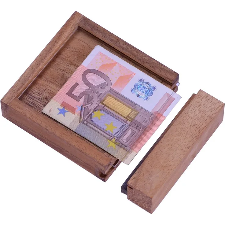 Money - Geldschein-Tresor - Zauberkiste - Trickkiste - Geschenkverpackung