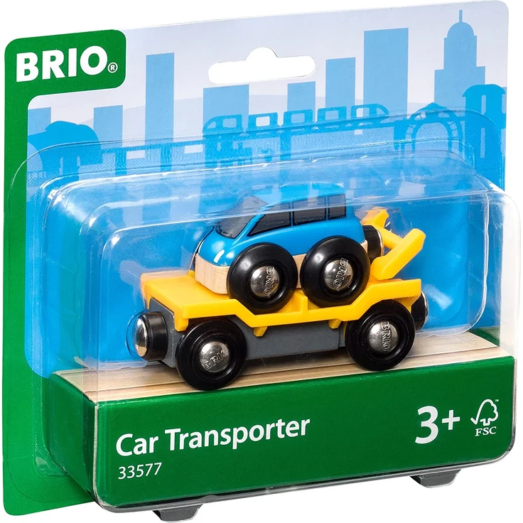 BRIO Bahn - Autotransporter mit Rampe – Bild 3