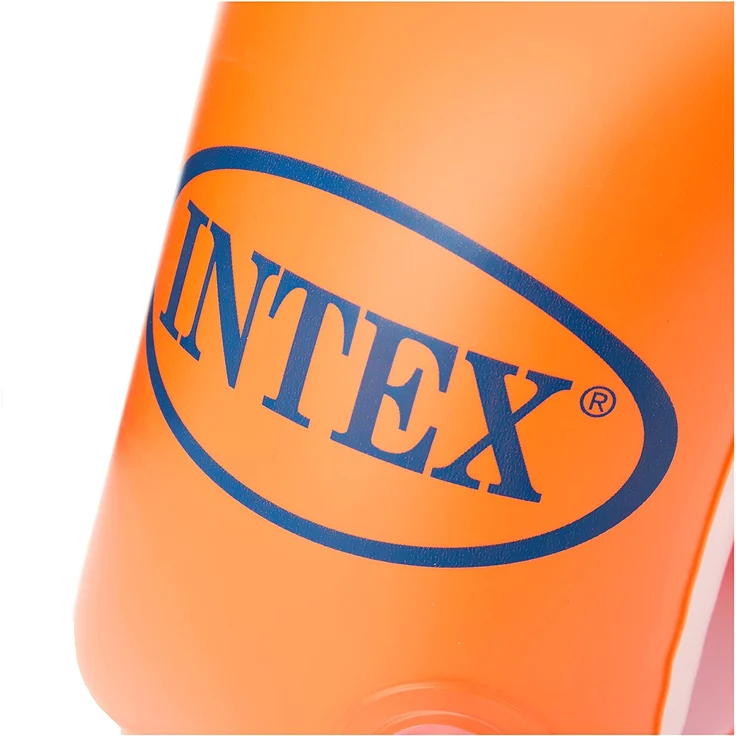 Intex Schwimmhilfe Schwimmflügel Deluxe groß, Orange, ca. 30 x 15 cm – Bild 3