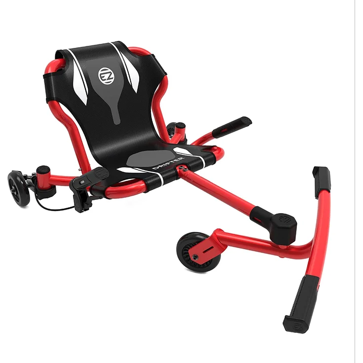 EzyRoller Drifter X Trike Dreirad Drift Kinderfahrzeug Spielgeräte für draußen Dreirad Kinder Dreiradscooter 4 - 14 Jahre rot – Bild 1
