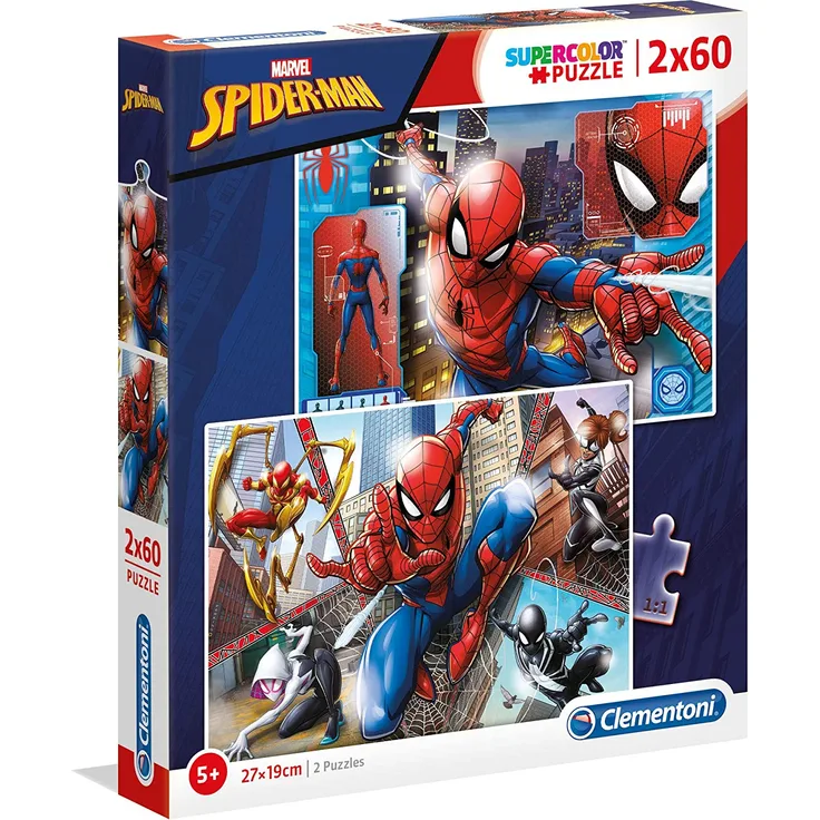 Clementoni puzzle Spiderman 60 Teile 2 Teile