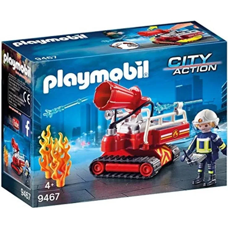 PLAYMOBIL 9467 Feuerwehr-Löschroboter, Colora