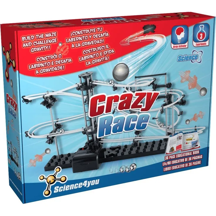 Crazy Race – Bildung Spielzeug und wissenschaftlichen (Science4You 481791)