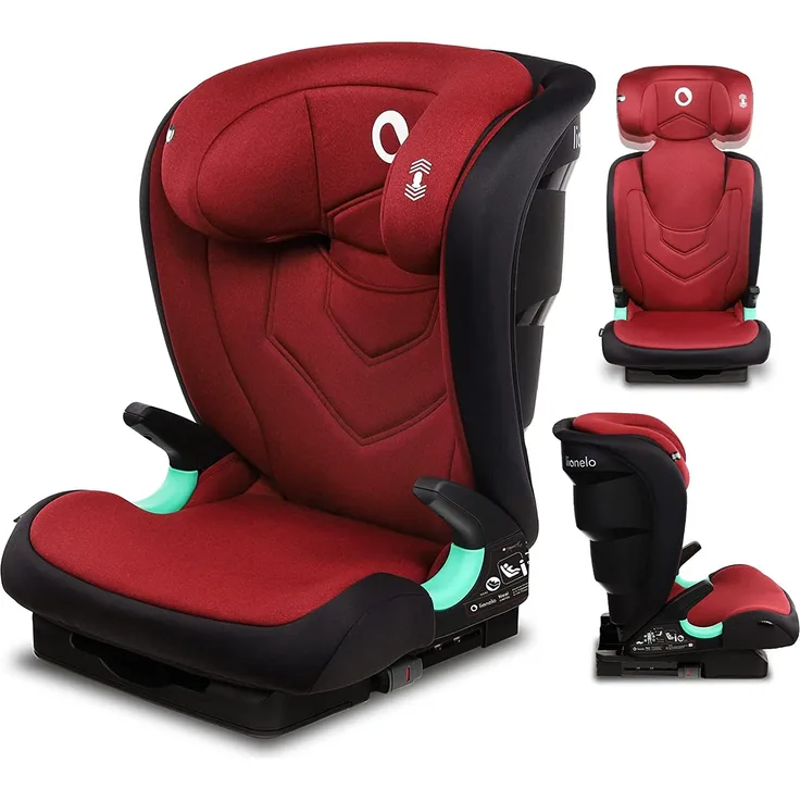 lionelo Kindersitz Neal i-Size Red Burgundy - Preisvergleich
