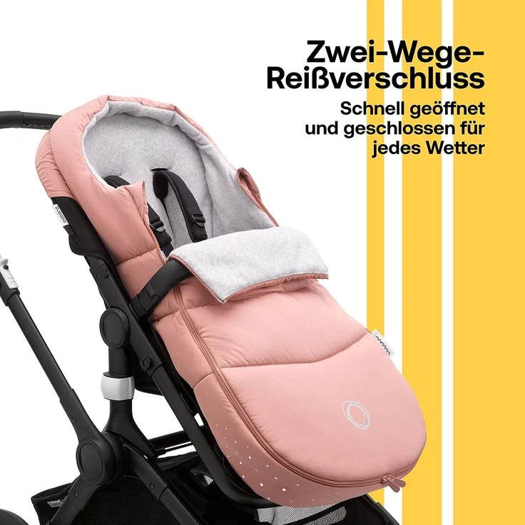 Bugaboo All Season Fußsack Evening Pink Rosa - Preisvergleich – Bild 4