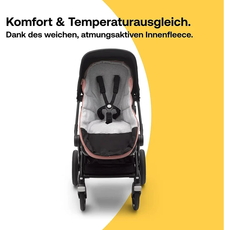 Bugaboo All Season Fußsack Evening Pink Rosa - Preisvergleich – Bild 6