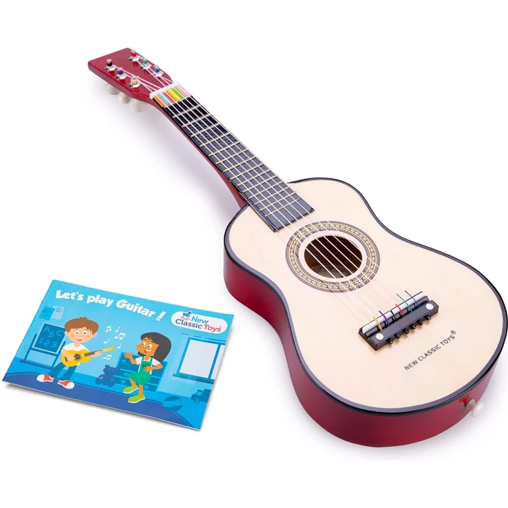 New Classic Toys 'Gitarre', 60cm, Holz, natur, ab 3 Jahren – Bild 1
