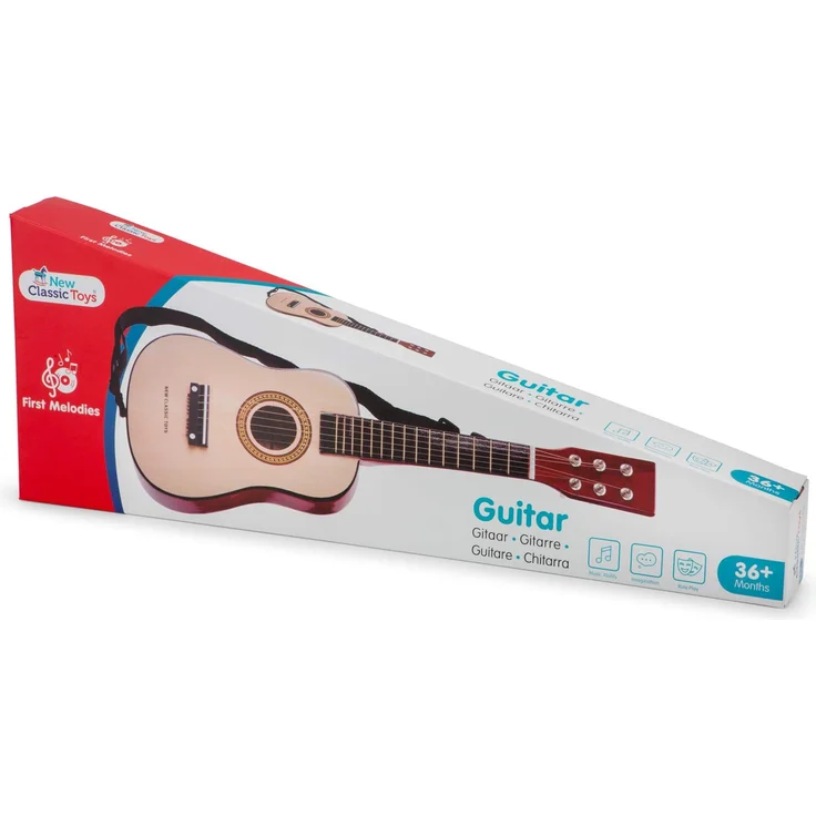 New Classic Toys 'Gitarre', 60cm, Holz, natur, ab 3 Jahren – Bild 8