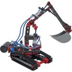 fischertechnik Pneumatic Power - der Pneumatik Spielzeug Bagger & 4 weitere Modelle von fischertechnik garantieren Spielspaß - Bergungsraupe, Stanzmaschine, Werkstattkran & Funktionsmodell -ab 8 Jahre - Preisvergleich