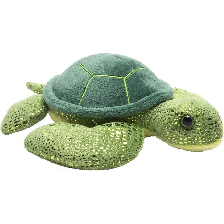 Wild Republic Hug'ems Plüschtier, Kuscheltier, Schildkröte 18cm – Bild 1