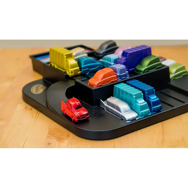 Thinkfun Rush Hour Ultimate Collectors Edition , Logik- und Strategiespiel, für Erwachsene und Kinder ab 8 Jahren, ab 1 Spieler, hochwertige Sammlerausgabe – Bild 7