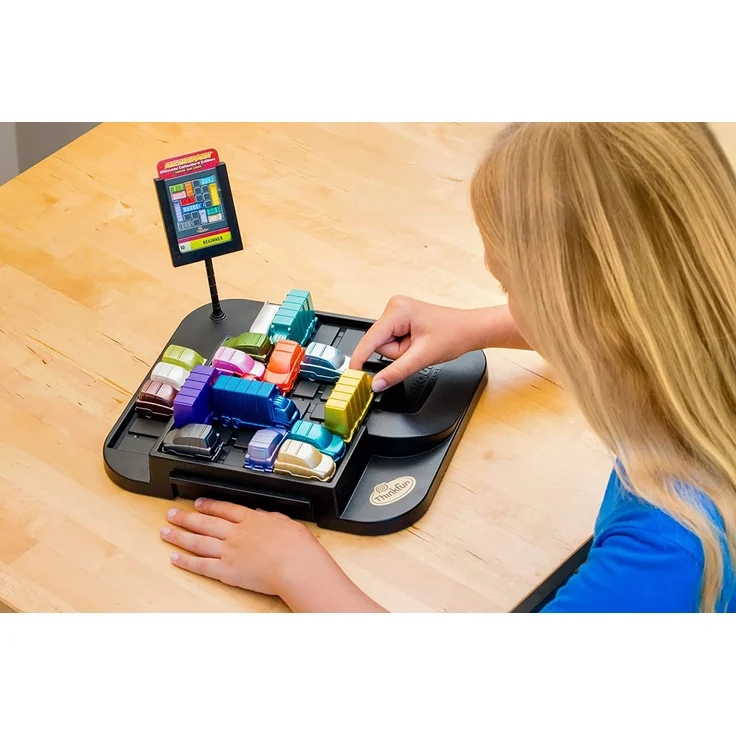 Thinkfun Rush Hour Ultimate Collectors Edition , Logik- und Strategiespiel, für Erwachsene und Kinder ab 8 Jahren, ab 1 Spieler, hochwertige Sammlerausgabe – Bild 8