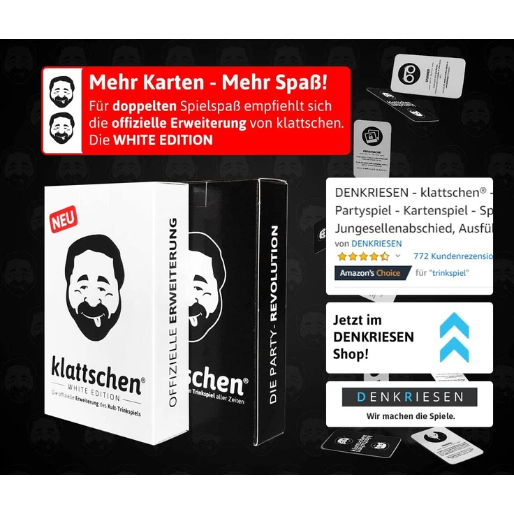 DENKRIESEN - klatschen - Trinkspiel – Bild 6