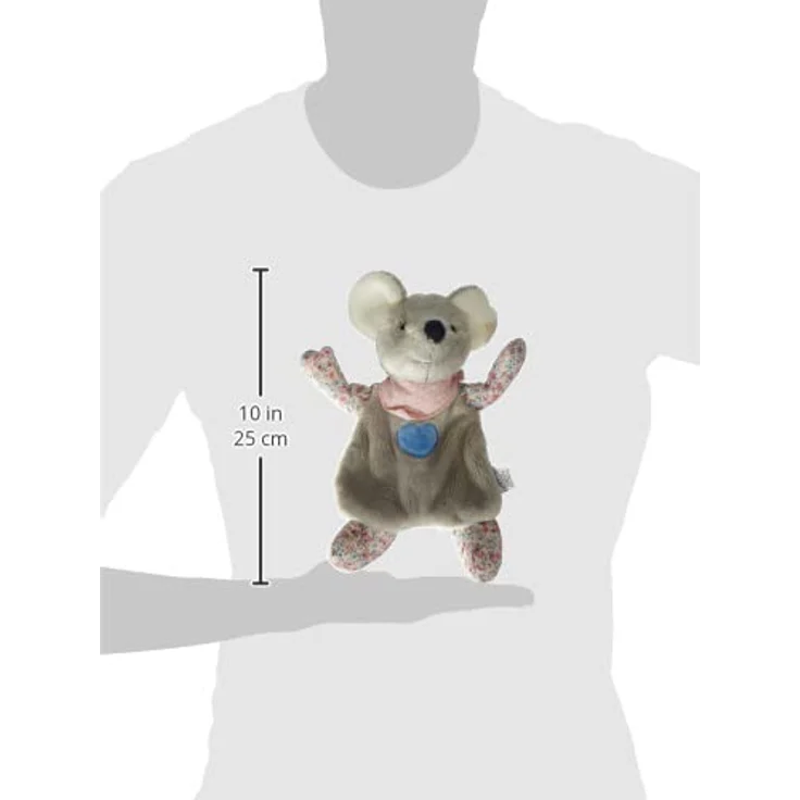 Sterntaler Wärmekissen Maus Mabel, Für Babys ab dem 1. Monat, 25 cm, Grau/Mehrfarbig – Bild 5