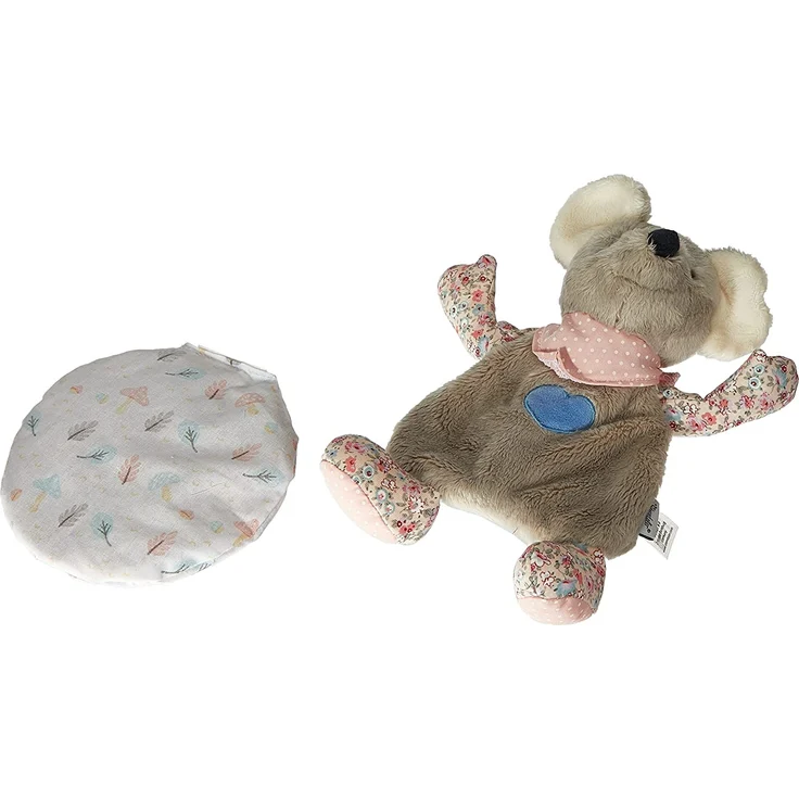 Sterntaler Wärmekissen Maus Mabel, Für Babys ab dem 1. Monat, 25 cm, Grau/Mehrfarbig – Bild 3